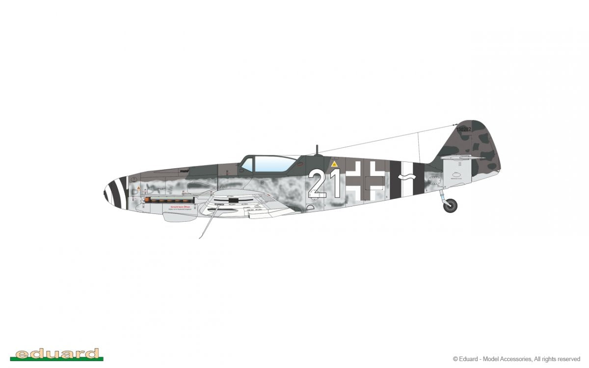 Eduard 82119 Bf 109G-10 Mtt Regensburg 1/48 – immagine 5