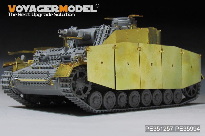 Voyager Model PE351257 WWII German Pz.Kpfw.IV Ausf.F1 LateProduction Basic For DRAGON 6957 1/35 – immagine 12