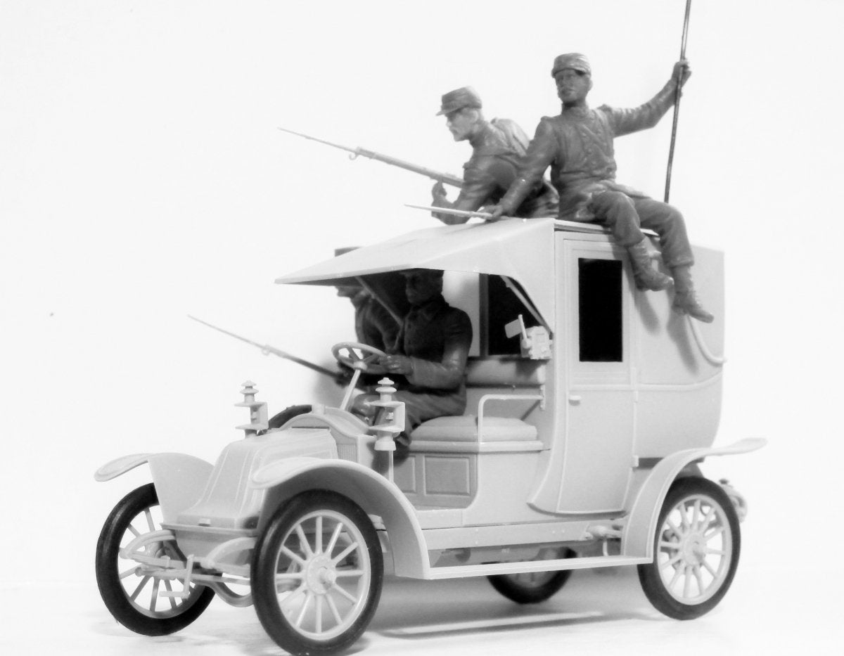 ICM 35705 French Infantry on the march (1914) (4 figures) 1/35 – zdjęcie 4