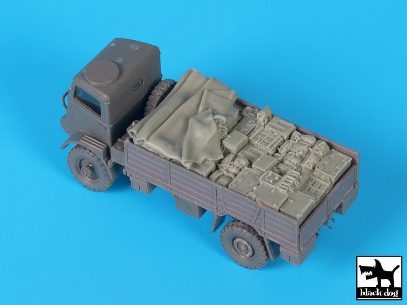 Black Dog T72096 Bedford QL accessories set for IBG Models 1/72 – zdjęcie 6