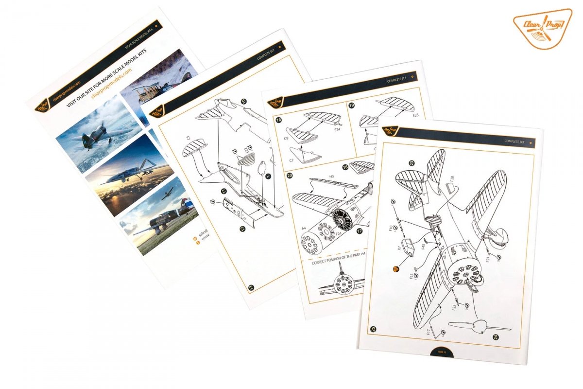 Clear Prop! CP4813 Polikarpov I-16 type 5 - in the sky of China STARTER KIT 1/48 – immagine 19