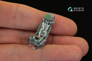 Intérieur imprimé en 3D et coloré sur papier décalcomanie Quinta Studio QD48082 Su-57 (pour kit Zvezda) 1/48 – image 6