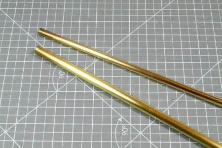 AK Interactive AK9122 BRASS PIPES 2.8MM Ø. 2 UNITS