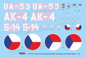 Special Hobby 48197 Aero C-3A &amp;#39;Czechoslovakian Transport and Trainer Plane&amp;#39; 1/48 – immagine 2