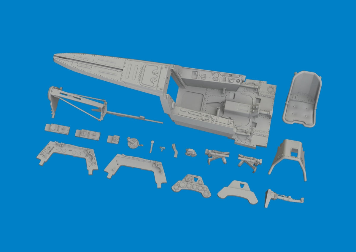 Eduard 6481101 Fw 190A-6 cockpit PRINT EDUARD 1/48 – immagine 4