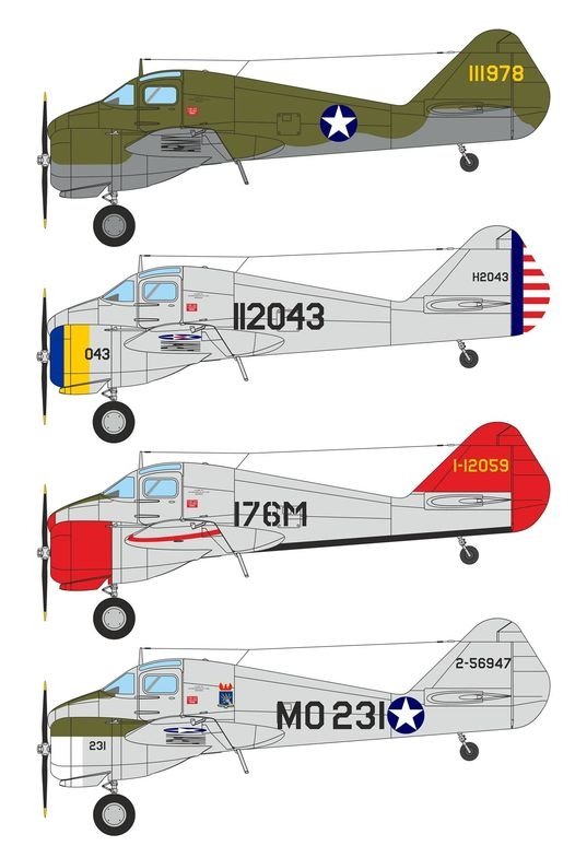 Dora Wings 48043 Curtiss-Wright AT-9 Jeep 1/48 – image 2