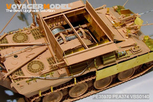 Voyager Model PE35970 WWII German Bergepanther Ausf.A (Late type,Panther G tool holders) Basic For MENG SS-015 1/35 – immagine 12