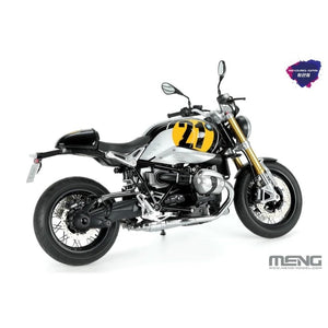 Meng Model MT-003u BMW R nineT Option 719 Black Storm Metallic Vintage Édition Pré-colorée 1/9  – image 2