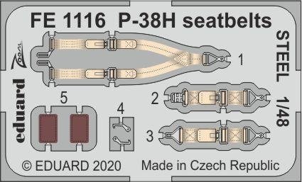 Eduard BIG49268 P-38H TAMIYA 1/48 – imagen 4