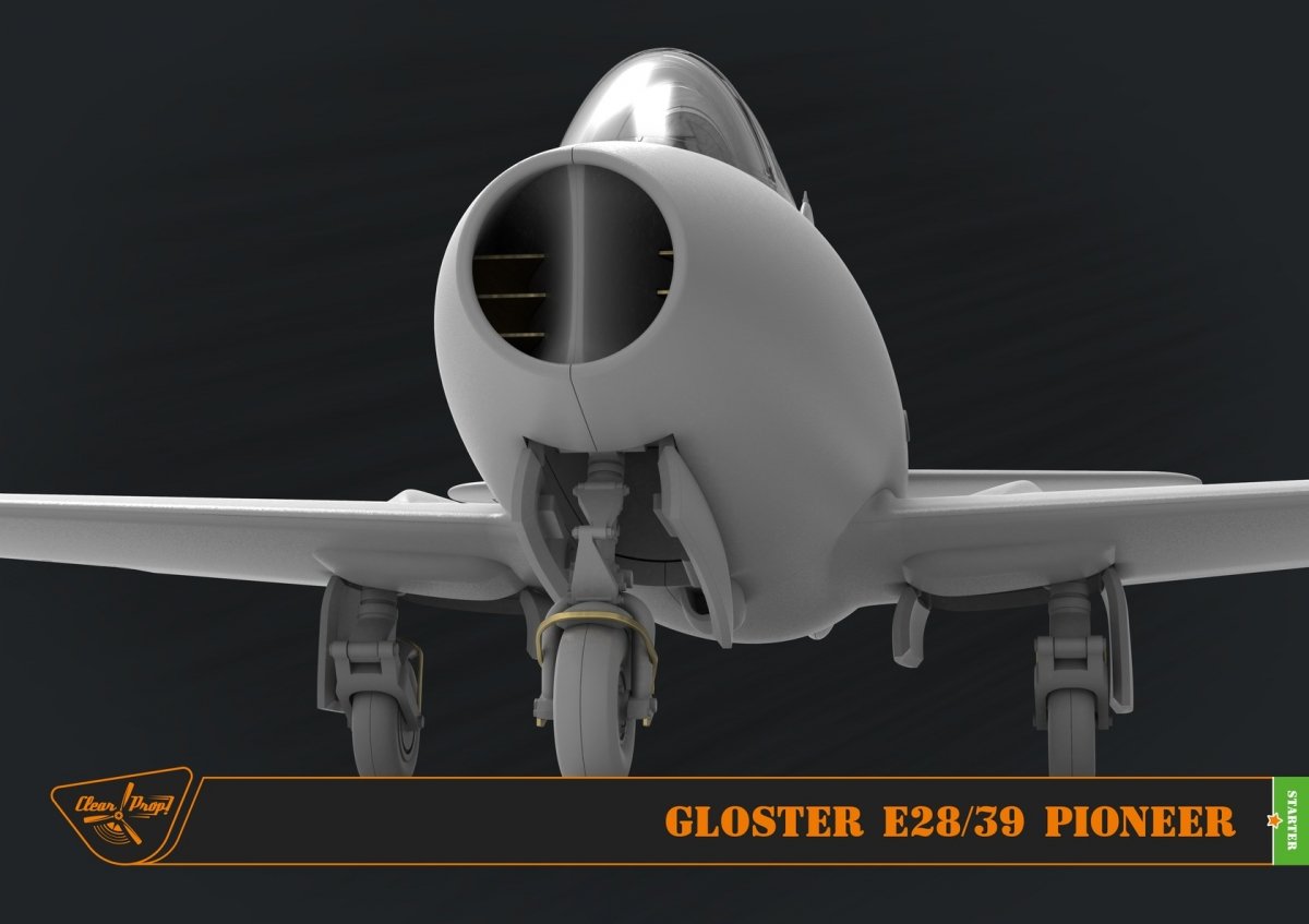 Clear Prop! CP72007 GLOSTER E28/39 PIONEER STARTER KIT 1/72 – imagen 6
