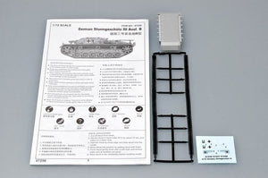 Trumpeter 07256 German Sturmgeschutz III Ausf. B 1/72 – immagine 3