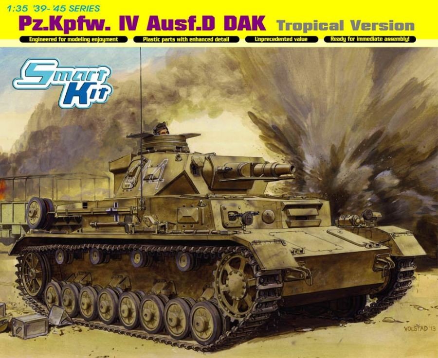 Dragon 6779 Pz.Kpfw.IV Ausf.D DAK Version tropicale (1/35)