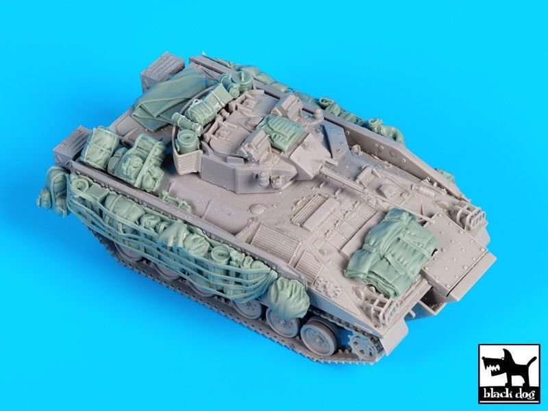 Black Dog T72100 British Warrior accessories set for Trumpeter 1/72 – immagine 5