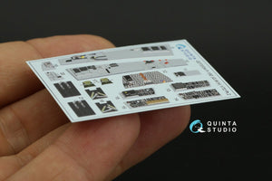 Quinta Studio QD72034 F-15E 3D-Printed &amp;amp; coloured Interior on decal paper (GWH) 1/72 – Bild 12
