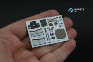 Quinta Studio QD32215 I-153 3D-Printed coloured Interior on decal paper (ICM) 1/32 – immagine 5