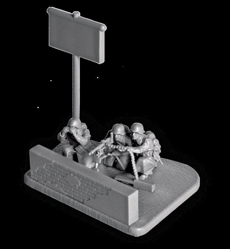Zvezda 6210 German MG-34 machine-gun with crew 1941-1945 (winter) 1/72 – imagen 5