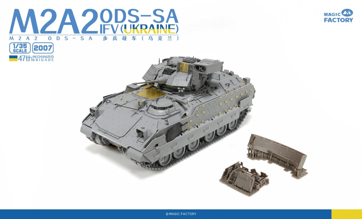 Magic Factory 2007 M2A2 ODS-SA IFV in Ukrainian Service (47th Mechanized Brigade) 1/35 – immagine 5