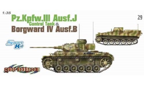 Cyber Hobby 6510 Pz. Kpfw.III Ausf.J &amp; Borgward IV Ausf.B (1/35)