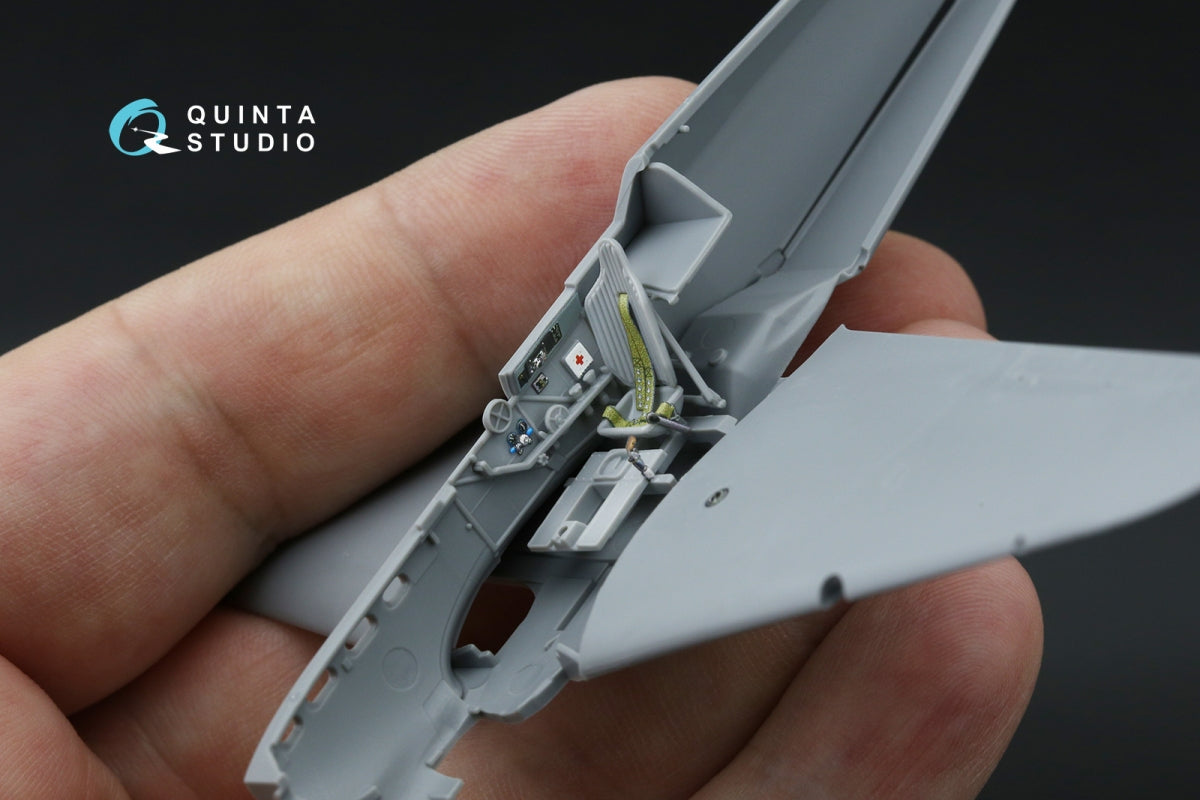 Quinta Studio QD72203 Yak-1 3D-Printed &amp;amp; coloured Interior on decal paper (Zvezda) 1/72 – immagine 8