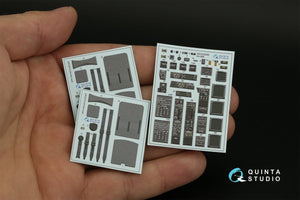 Quinta Studio QD35099 AH-64E 3D-Printed &amp;amp; coloured Interior on decal paper (Takom) 1/35 – immagine 10