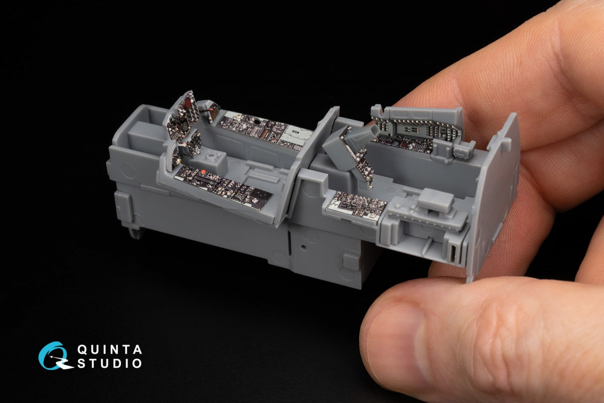 Quinta Studio QD+48449 F-4G late 3D-Printed &amp;amp; coloured Interior on decal paper (Zoukei Mura SWS) (with 3D-printed resin parts) 1/48 – immagine 10