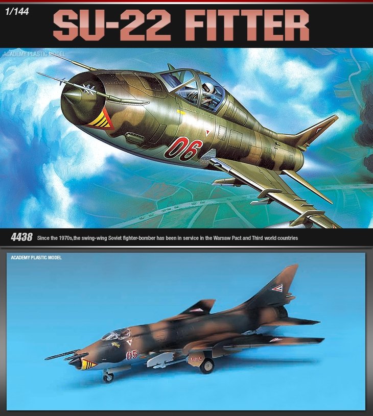 Academy 12612 SU-22 FITTER 1/144 – image 2