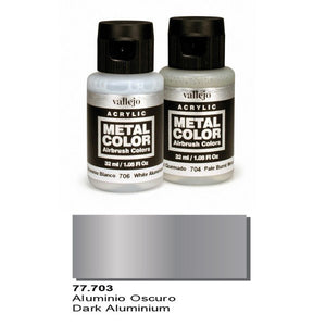 Vallejo 77703 Metal Color - Dark Aluminum 32ml