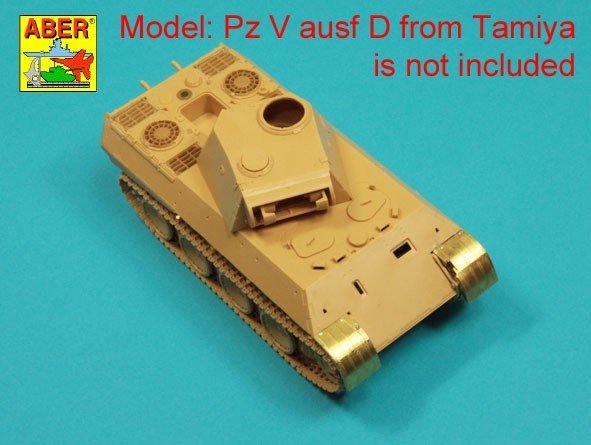 Aber 48A33 Grilles pour Panther D 1/48  – image 9