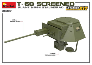 MiniArt 35237 T-60 SCREENED (PLANT NO.264 STALINGRAD) INTERIOR KIT 1/35 – immagine 6