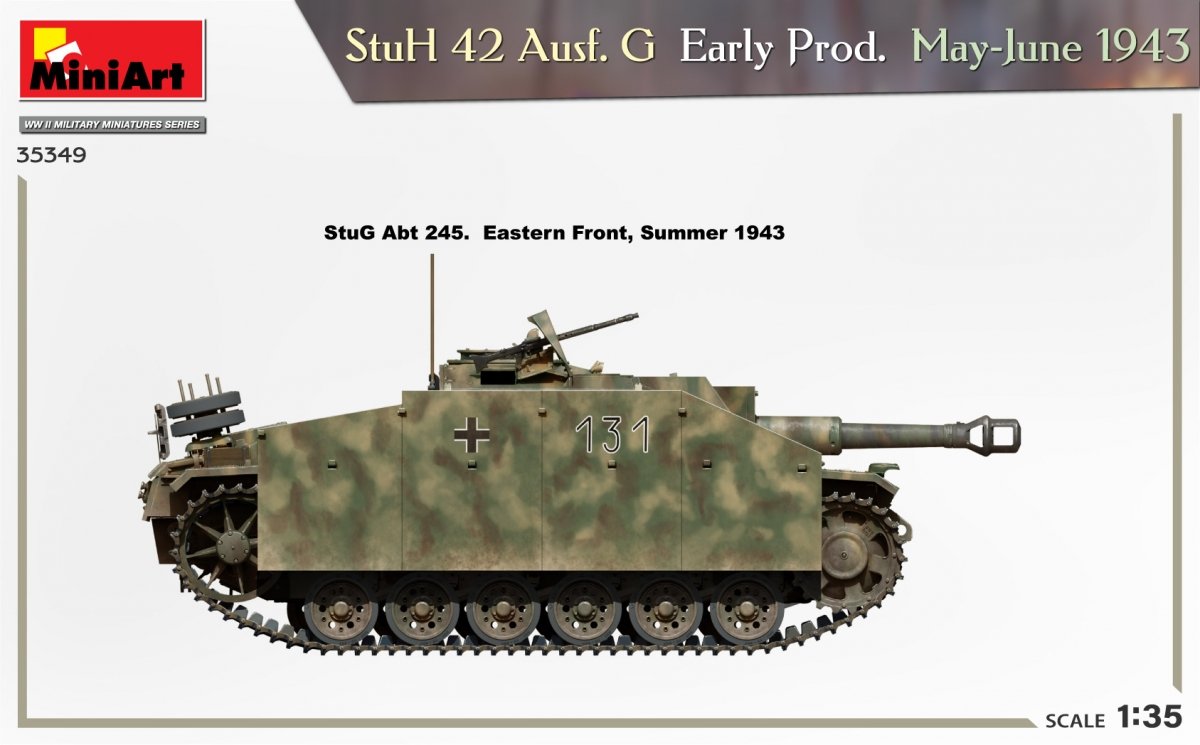 Mini Art 35349 StuH 42 Ausf. G Première production mai-juin 1943 1/35 – image 8