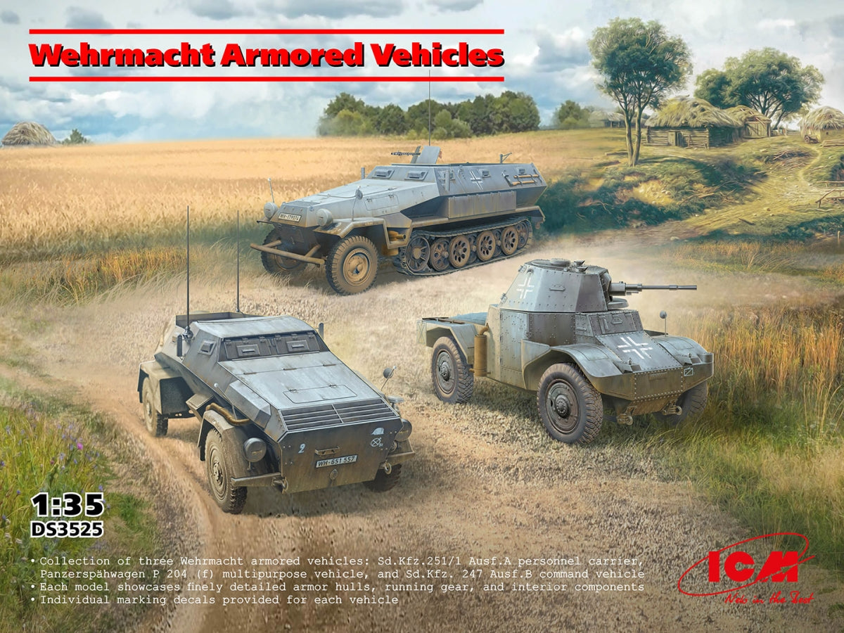 ICM DS3525 Panzerwaffe steel cats 1/35