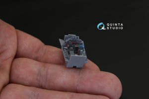 Intérieur imprimé en 3D et coloré sur papier décalcomanie Quinta Studio QD48142 FW 190D-9 (pour maquette Tamiya) 1/48 – image 6