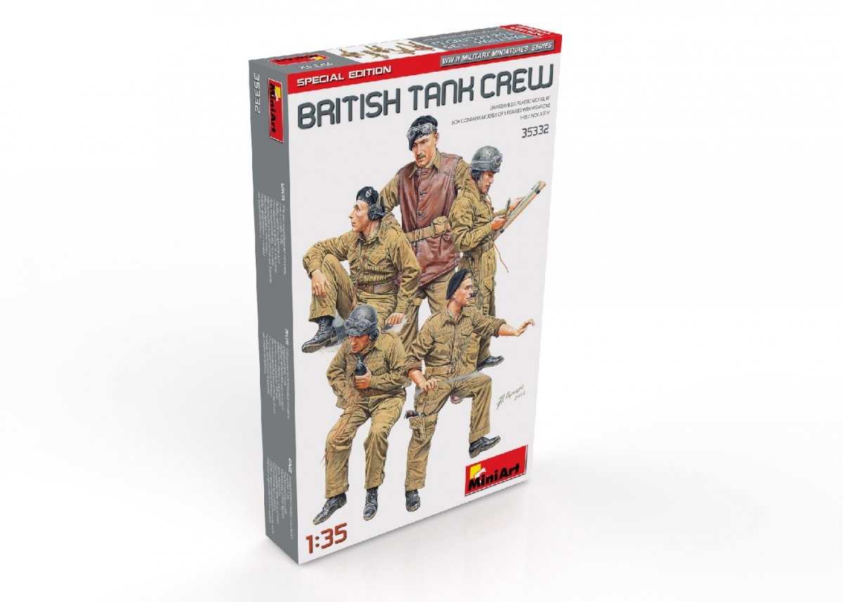 Miniart 35332 ÉQUIPAGE DE CHAR BRITANNIQUE. ÉDITION SPÉCIALE 1/35 – image 2