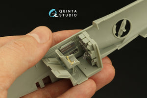 Quinta Studio QD48353 Me 410 3D-Printed &amp;amp; coloured Interior on decal paper (Meng) 1/48 – Bild 8