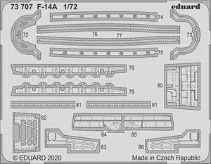 Eduard 73707 F-14A for Academy 1/72 – immagine 2