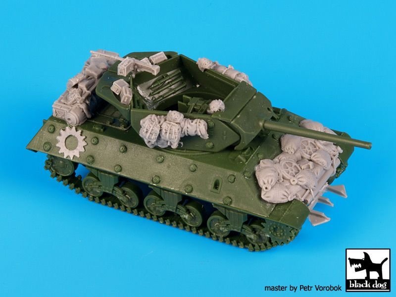Black Dog T72079 M-10 accessories set for UM model 1/72 – image 3