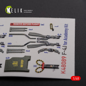 KELIK K48089 F-4J &amp;quot;Phantom II&amp;quot; interior 3D decals for Academy kit 1/48 – image 10