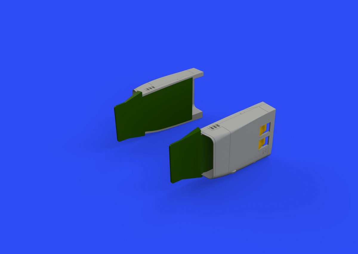 Eduard 648510 MiG-23BN engine air intakes 1/48 EDUARD, TRUMPETER – Bild 3