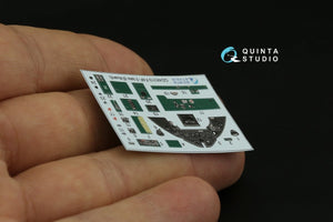 Quinta Studio QD48319 F4F-3 late 3D-Printed &amp;amp; coloured Interior on decal paper (Eduard) 1/48 – Bild 3