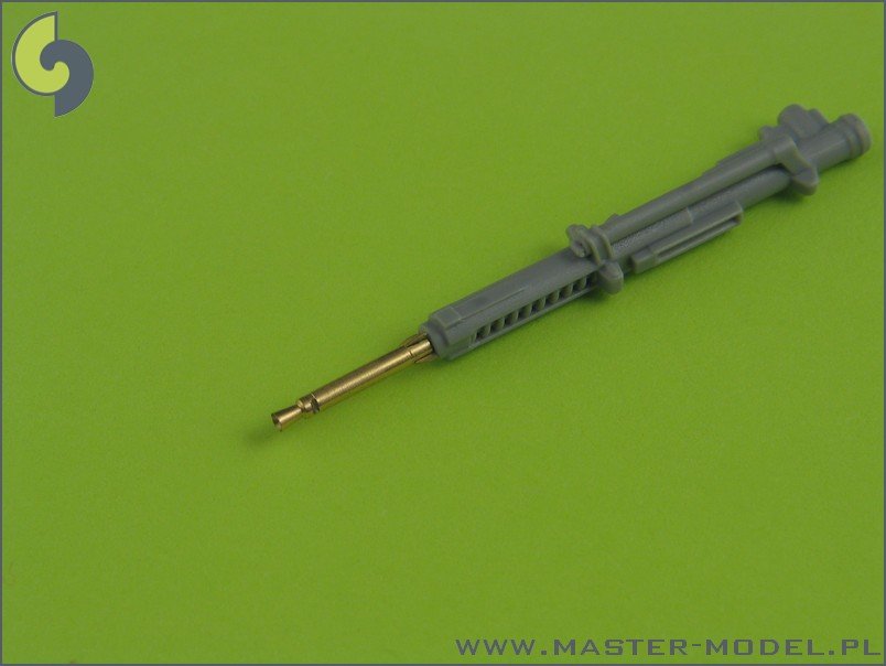 Master AM-32-027 German aircraft autocannon MG FF - turned barrels and etched sights (2pcs) 1/32 – Bild 2