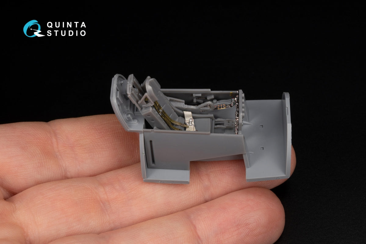 Quinta Studio QD48548 Super Mystere B2 Early 3D-Printed &amp;amp; coloured Interior on decal paper (Azur/Special Hobby) 1/48 – imagen 11