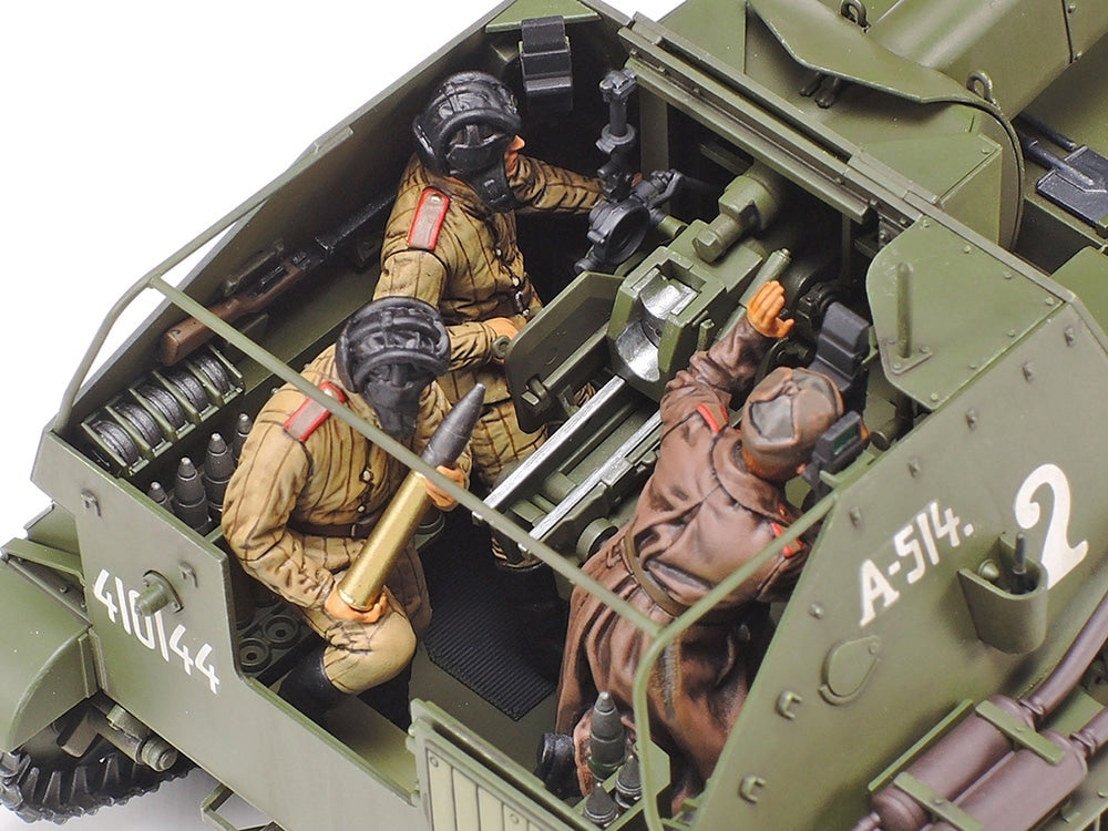 Tamiya 35348 Russian Self-Propelled Gun SU-76M 1/35 – immagine 5