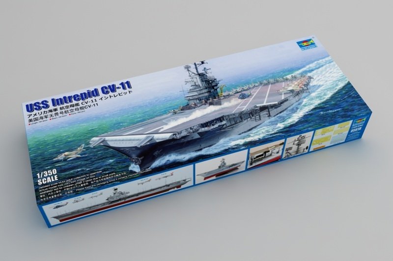 Trumpeter 05618 USS Intrepid CV-11 1/350 – immagine 2
