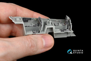 Quinta Studio QD48112 F-15I 3D-Printed &amp;amp; coloured Interior on decal paper (for GWH kit) 1/48 – immagine 9