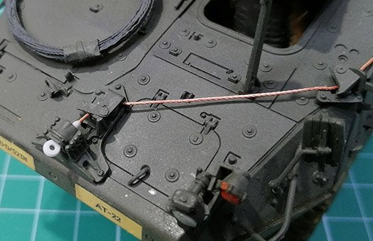 Eureka XXL ER-3564 Towing cable for IFV Stryker &amp;amp; Canadian LAV 1/35 – Bild 3