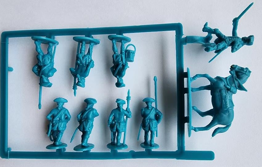 Hat 2005 American War of Independece - American Infantry Command (28 Figures) 28mm