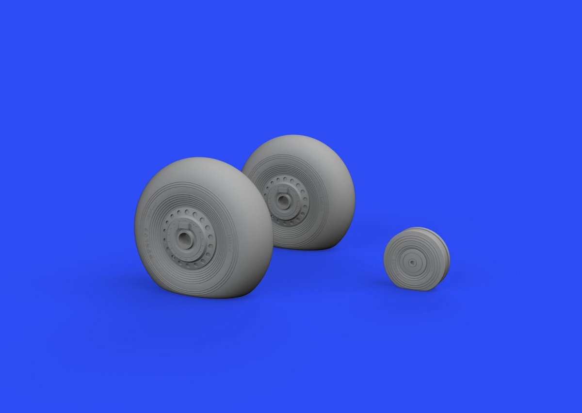 Eduard 632144 Lancaster wheels 1/32 HK MODELS – imagen 3