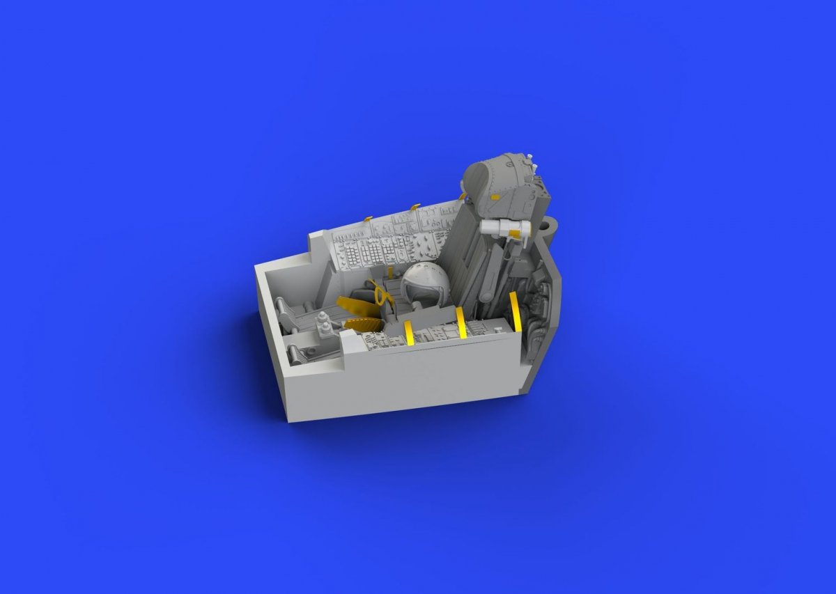 Eduard 648260 Su-27 cockpit ACADEMY 1/48 – immagine 3