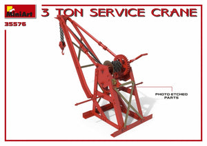 MiniArt 35576 3 TON SERVICE CRANE 1/35 – immagine 6
