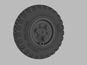 Panzer Art RE35-381 Sd.Kfz 221/222 road wheels (early pattern) 1/35 – Bild 3